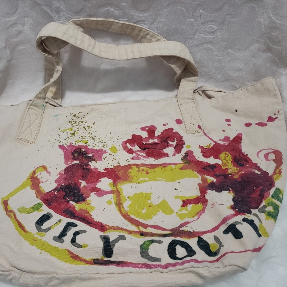 Juicy Couture Canvas Tote